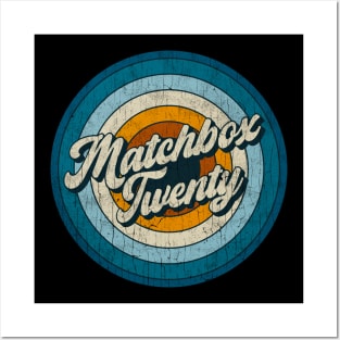 Matchbox Twenty - Retro Circle Vintage Posters and Art